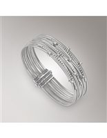 Bracelet Marco Bicego Woman Goa in White Gold Diamante 0.76 Ct BG662-B2 - BG662-B2